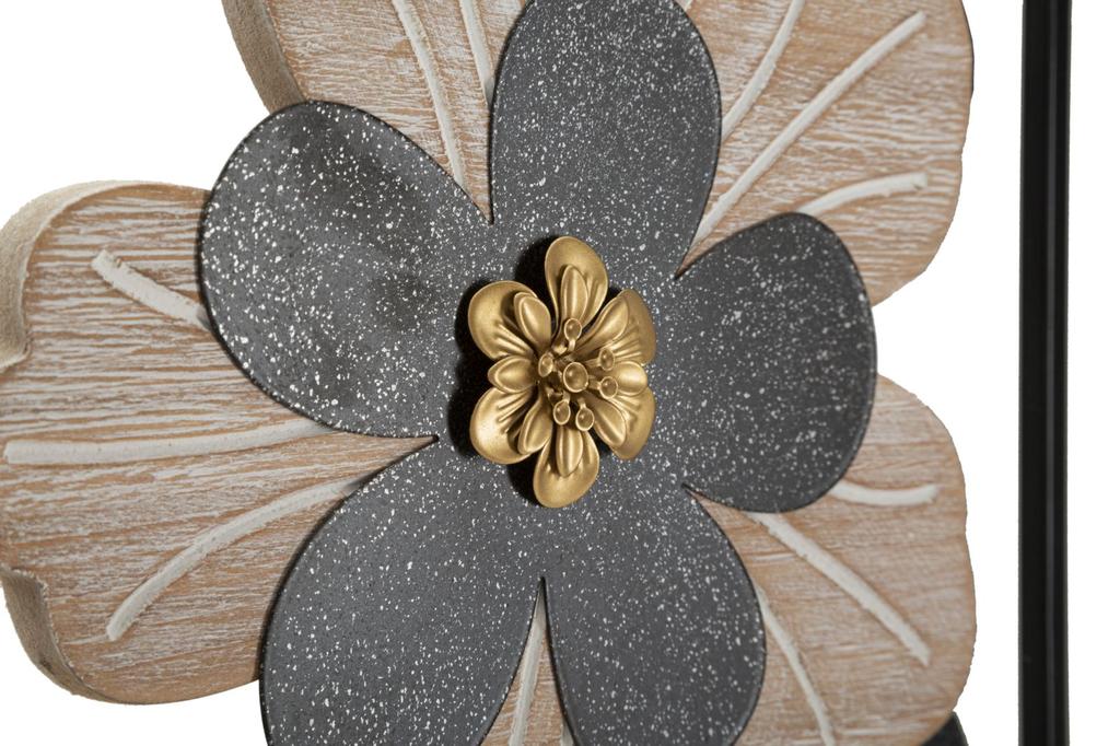 Eisen und Holz Wandpaneel Divaker -B-Cm 27X2,5X70