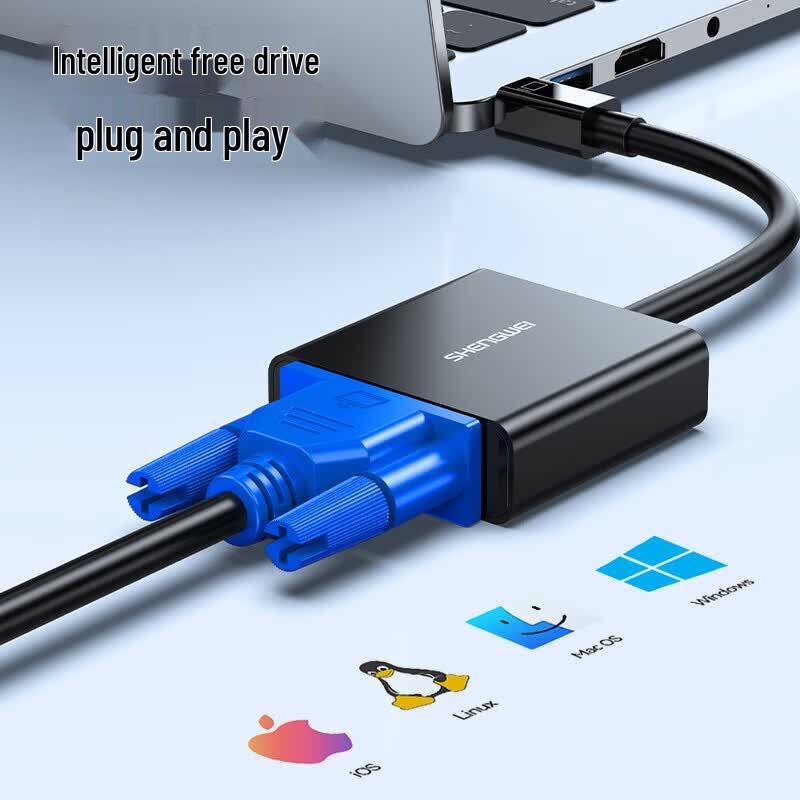 Shengwei Mini DisplayPort To VGA Adapter
