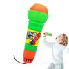 Voice Changing Microphone Toy Echo Microphone Toy Battery-Free Magic Karaoke Mic Toys Toddlers Voice Amplifying Pretend Toy