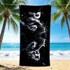 1Pc Venom Digital Art Beach Towel Quick Dry Multiuse For Beach Pool Gym Yoga Home Travel Christmas Halloween Xmas Gift S1536