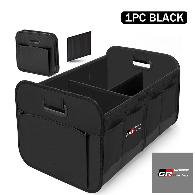 For S4 Large Capacity Car Interiors Storage Box Organizer Bag Auto Accessories GR Yaris Corolla Prius Aqua Vios Mirai Hilux JH4