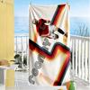 Victory Celebration Moment Beach Towel Quick-Dry Soft Microfiber Comfortable Lightweight