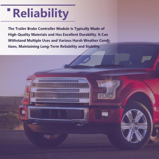 New In-Dash Trailer Brake Controller Module Fit for 2015- Ford F-150