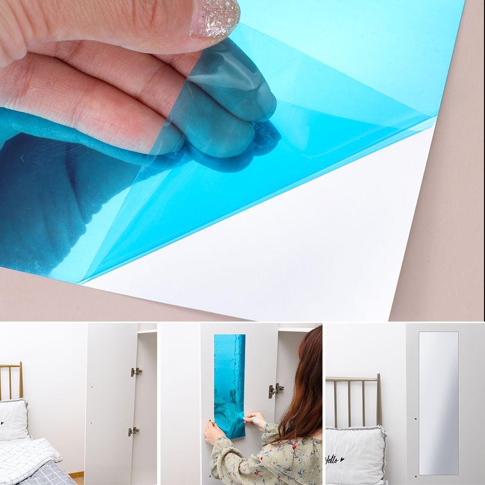 DIY Self-adhesive PET Acrylic Wall Stickers Stickers Mirror Soft Mirror