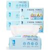 ITO Family Pack (360 sheets) Facial Towels Original Same Komon Embossed Fabric Cleansing Cotton Disposable Face Care Skin OEKO-TEX Certified Gentle