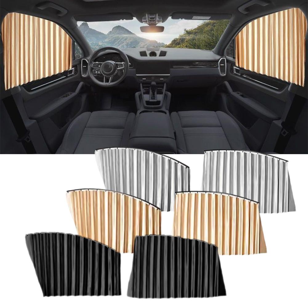 Car Sunshade Curtains Magnetic Privacy Sun Shades Portable Covers Side Shades Protection Adjustable Window Travel Sun V0T6