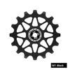 ENLEE Ceramic Bearing Bicycle Rear Derailleur Jockey Wheel AL MTB Guide Pulley 11T 12T 14T 16T Road Bike Guide Roller 4mm 5mm