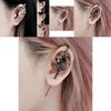 Creative Alloy Star And Moon Earrings With Geometric Design For Women Fashion Accessories