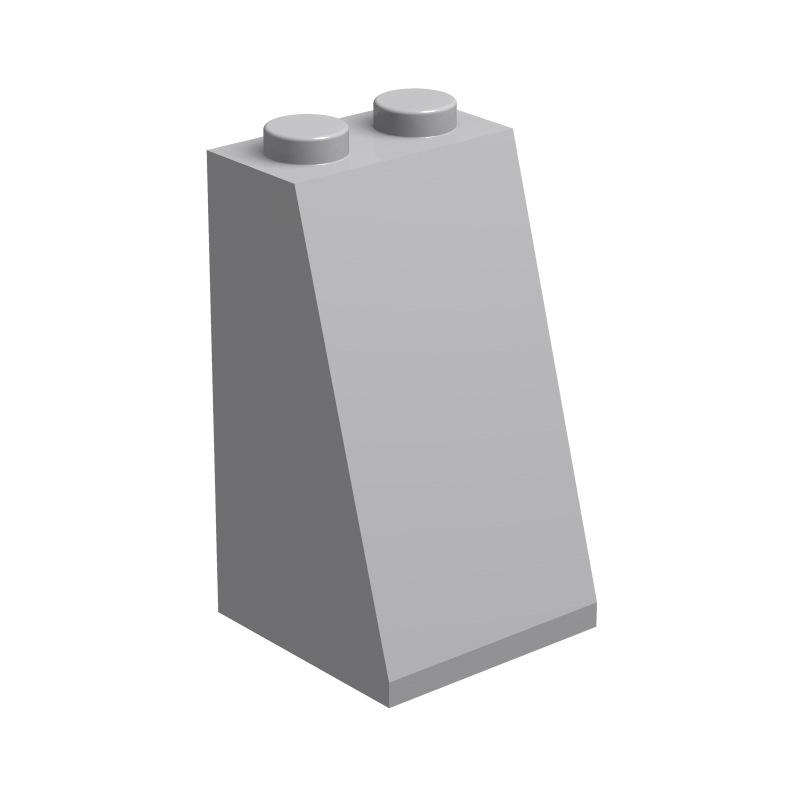 20 pcs/Lot MOC 2x2x3 Ramp Face Brick With 3684 Slope Brick Parts Roof Tile DIY Block Parts Compatible with Other Normal Blocks