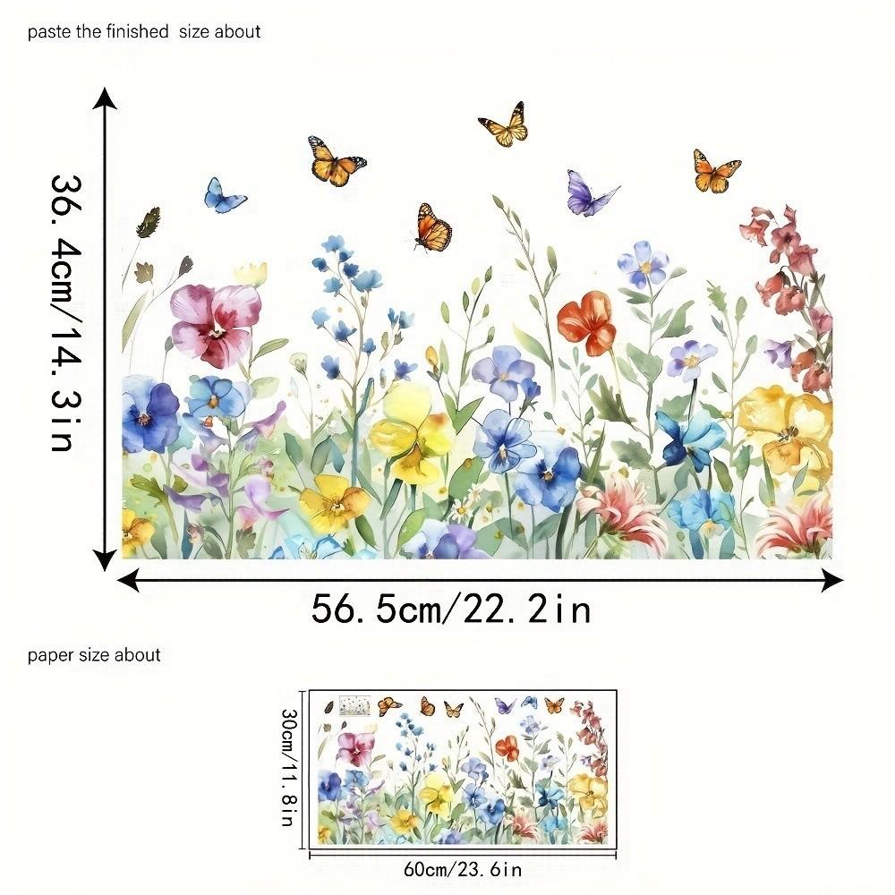 New Spring New Year Window Sticker PVC Self Adhesive Festival Party Sticker Electrostatic Glass Sticker Window Decoration