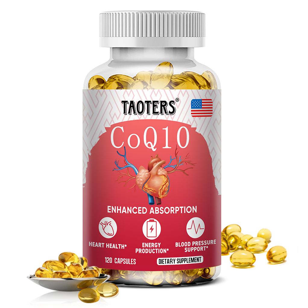Coenzyme Q10 Complex Capsules Protect Heart Health 120 Capsules
