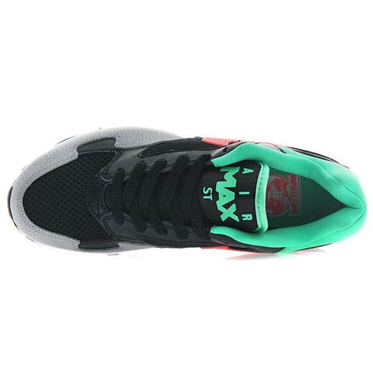 Nike Air Max ST South Coast Comfortable Fabric Synthetic Leather Low Top Casual Running Shoes Women Sneaker Black Red Green 705003-002