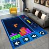 3D Retro Game Tetris Gamer Cartoon Area Rug,Carpet for Home Living Room Bedroom Sofa Doormat Decor,kid play Non-slip Floor Mat