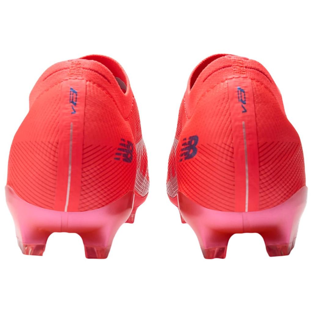 New New Balance FURON ELITE V8 Abrasion Resistant Soccer Shoes Unisex Red Blue