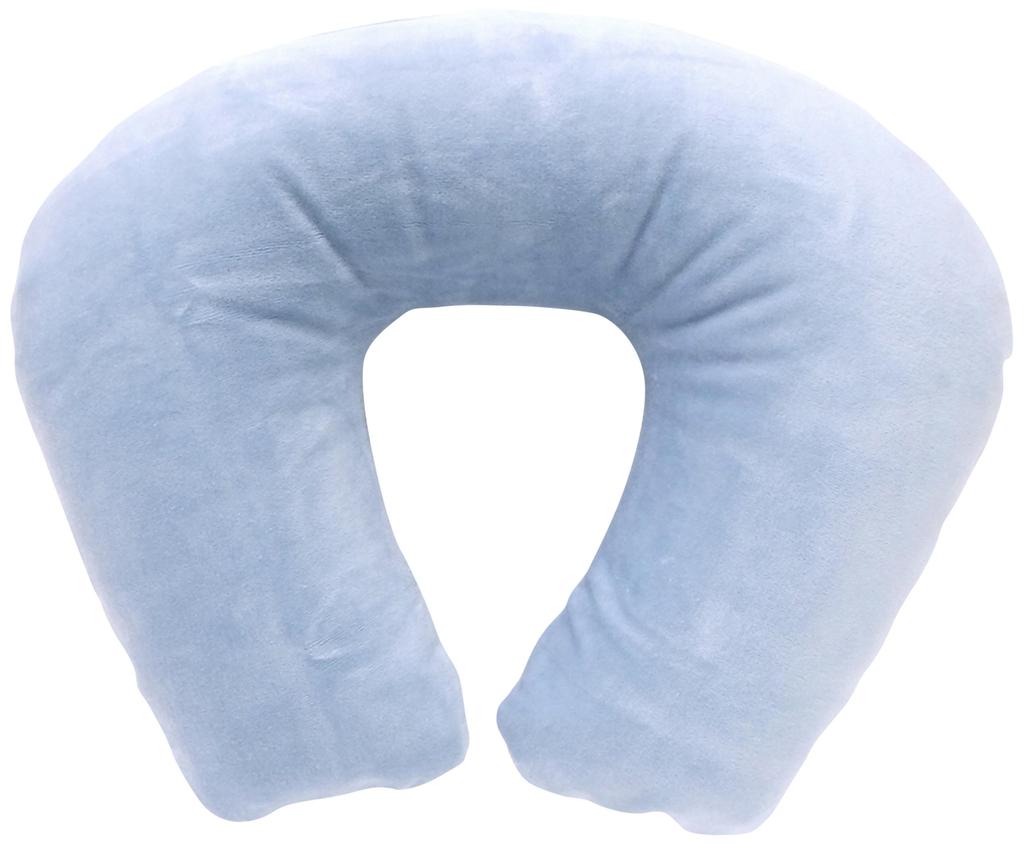 ADVANCE Travel Air Neck Pillow, Soft, Shirred, Made in Japan, Purple, PP