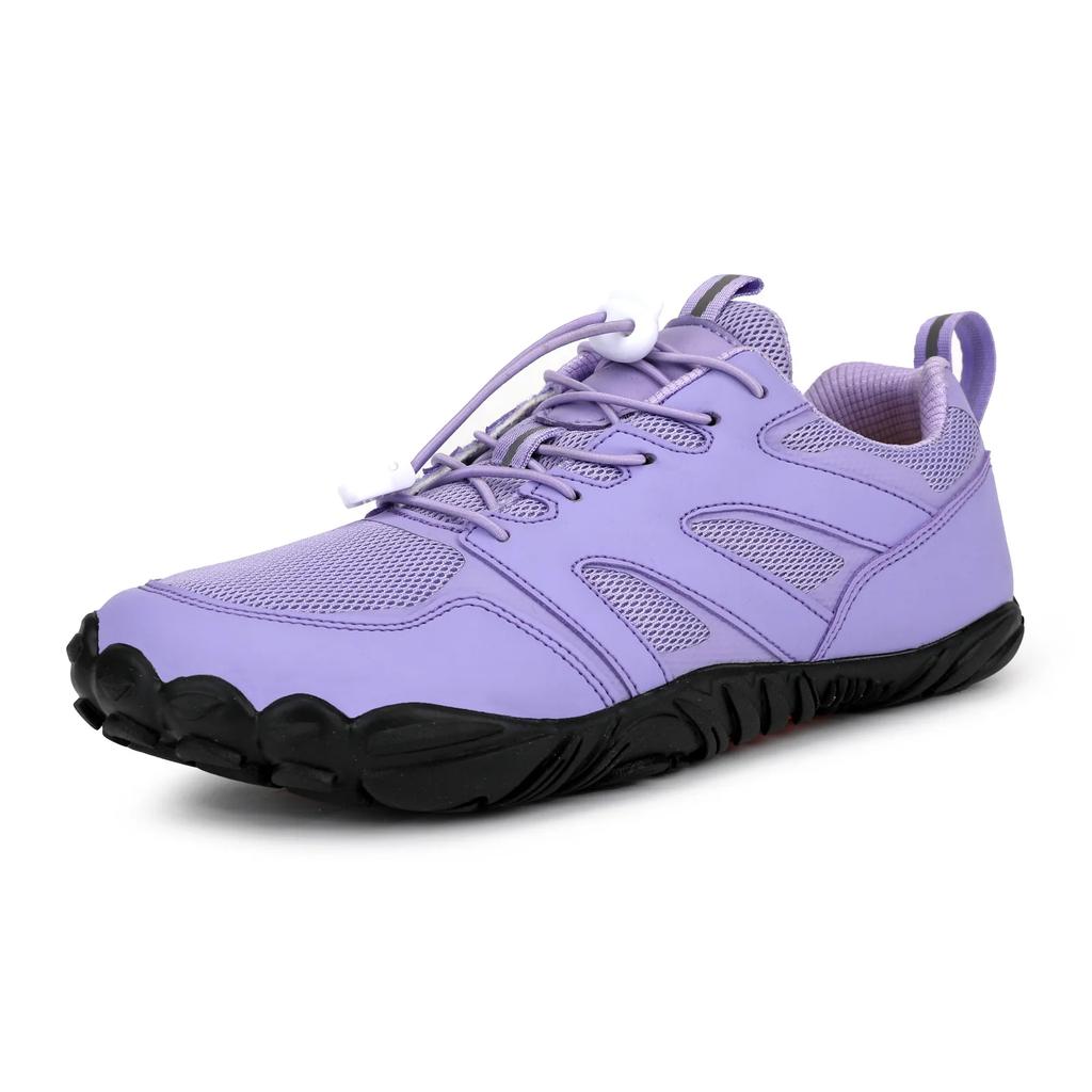 Fashion Men's Minimalist Trail Running Barefoot Shoes Wide Toe Box Zero Drop Aqua Sock Shoes for Kayaking Boating Hiking Surfing Walking