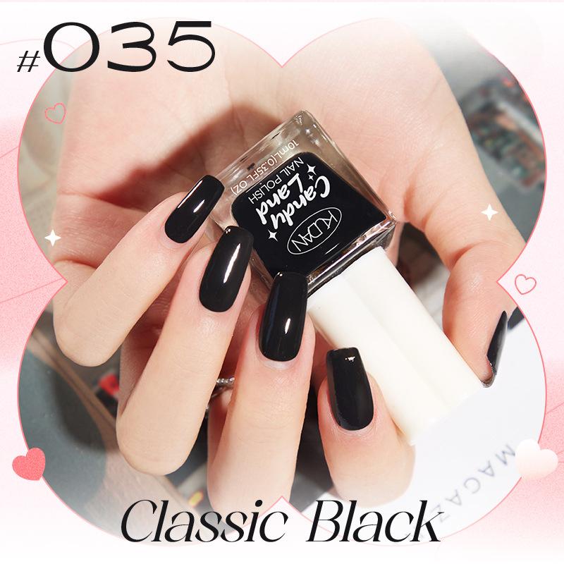 Water-based Nail Polish No-bake Long-lasting Fast-drying Nude Fine Shiny Nail Polish Children's Pregnant Women Transparent Nail Polish