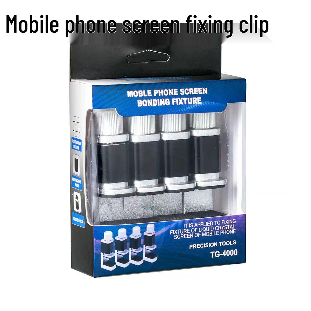 Aluminum Screen Fixing Clip - Tablet LCD Holder & Balance Fixture