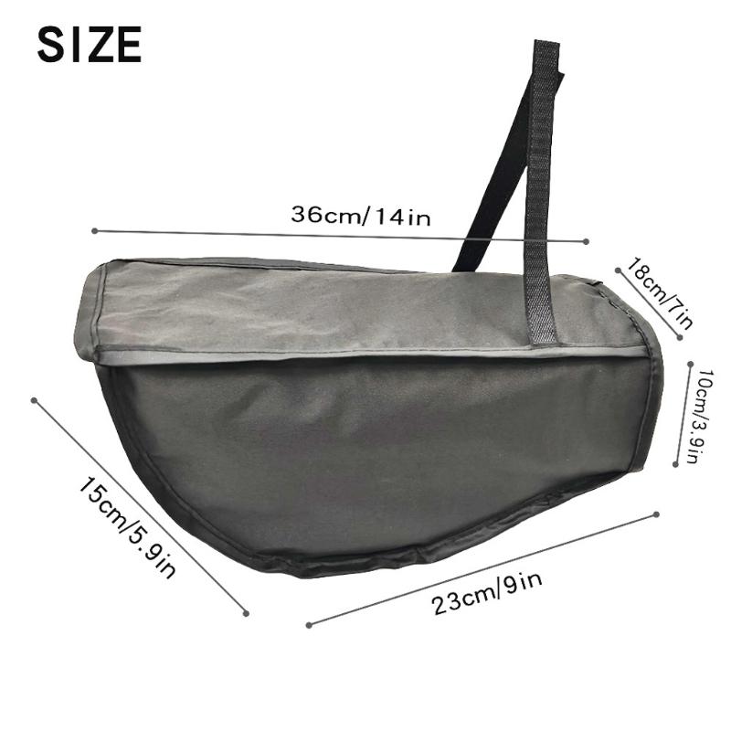 Wheelchair Drive Panel Hand Shelter Cover with Closure Flap, Contoured Double Layer Polyester Control Cover for Cold Weather Daily Travel