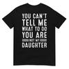 Funny Father Daddy Gifts Men from Daughter Fathers Day Dad T-Shirt