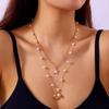 Pendant Clavicle Chain Women Conch Shell Clavicle Necklace Fashion Starfish Choker  Gifts