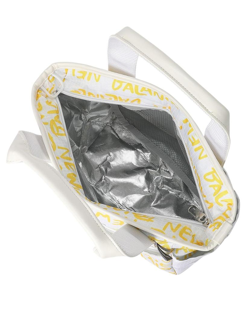 Golf Insulated Cart Bag Logo Round FR [New Balance] [Freehand Print] / / 012-6181502 030_White