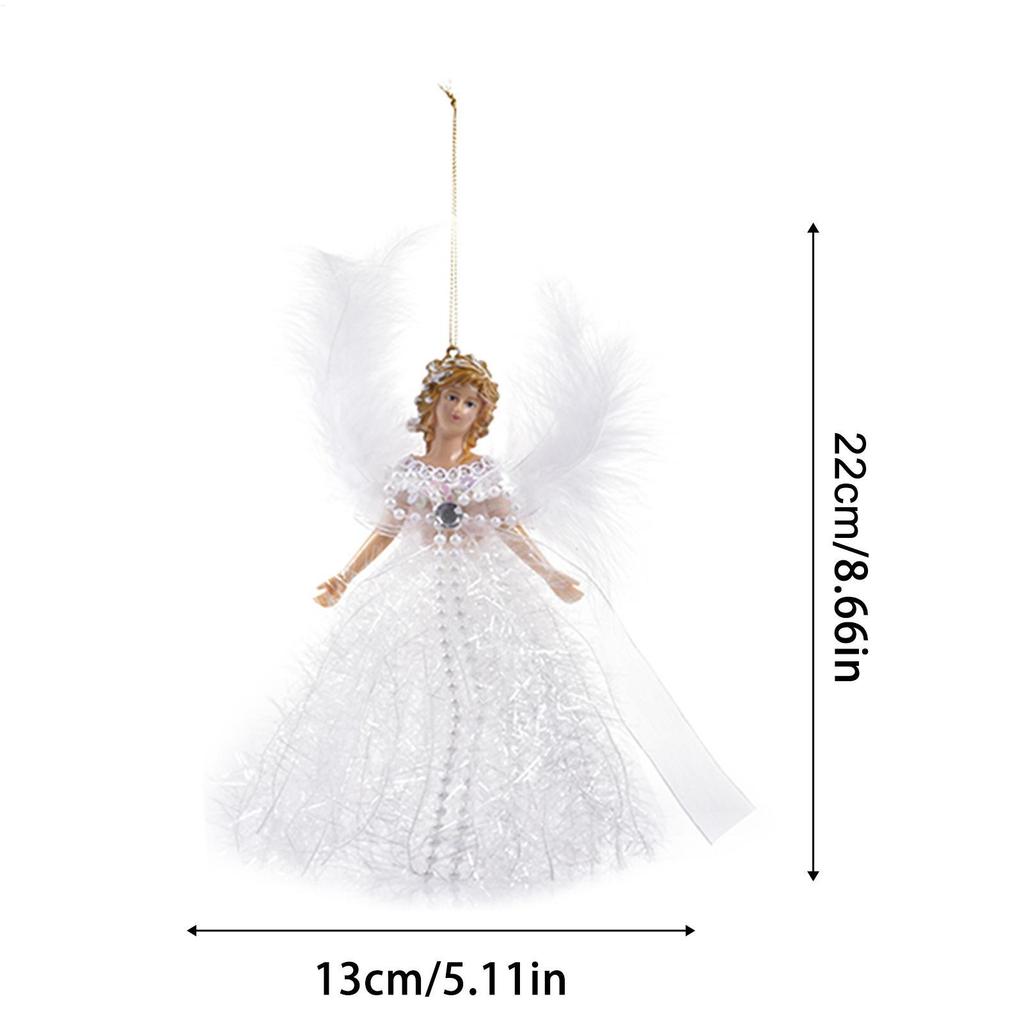 Christmas Angel Tree Hanging Decoration 2025 Christmas Tree Pendant Ornaments Party Supplies Xmas Navidad 2026 New Year