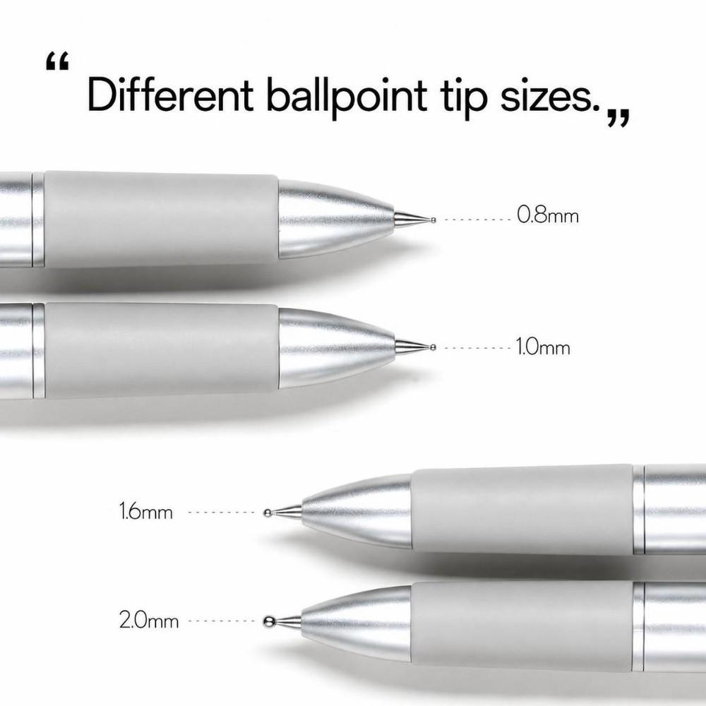 Press Type Nail Art Dotting Pen 0.8/1/1.8/2mm Nail Art Tip Dot Paint Nail Painting