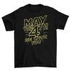 May The 4th Be With You T-Shirt Unisex Adult Funny Sizes Star Wars Yoda Jedi New