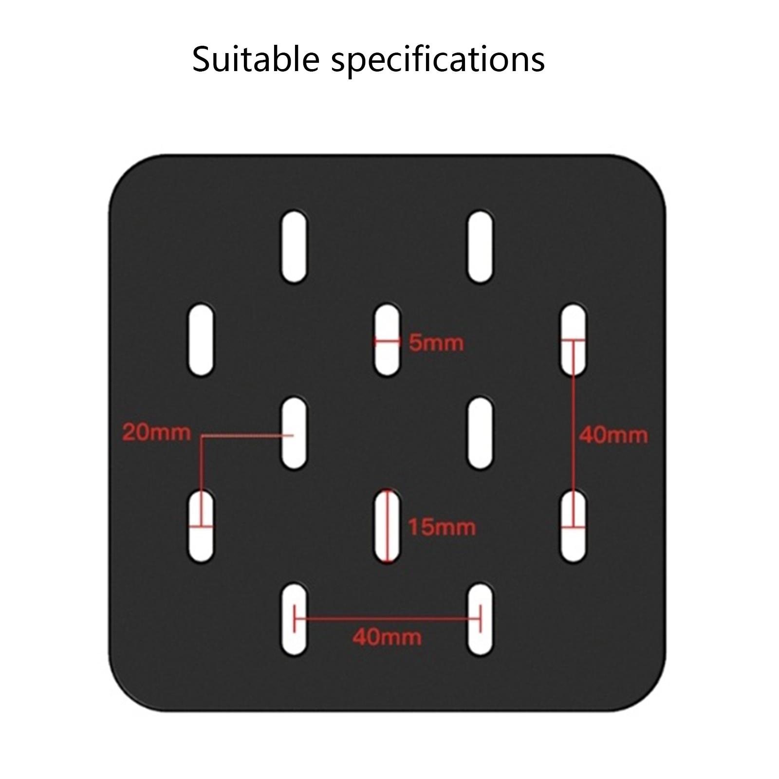 

Universal Game Controller Hook Bracket Plastic Pegboard Accessories for SKADIS Holder Hole Board Storage Organizers Hook белый