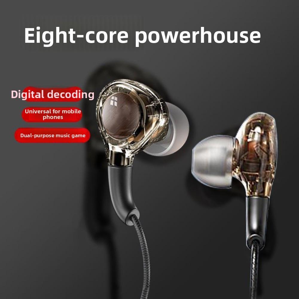 with Mic Type C Earphones 3.5mm Stereo Earphones Sport Earphones Wired Headset Sports