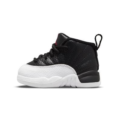 Air 12 Retro TD Playoff 2022 Baby Sneakers Black Varisty-Red White 850000-006