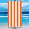 Asciugamano da Spiaggia a Strisce Bianche e Blu - Poliestere Assorbente ad Asciugatura Rapida per Spiaggia e Piscina, Morbido e Leggero