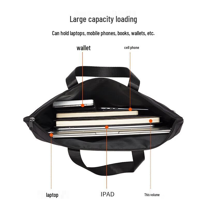Deli 5840 Portable Double-Layer Storage Bag