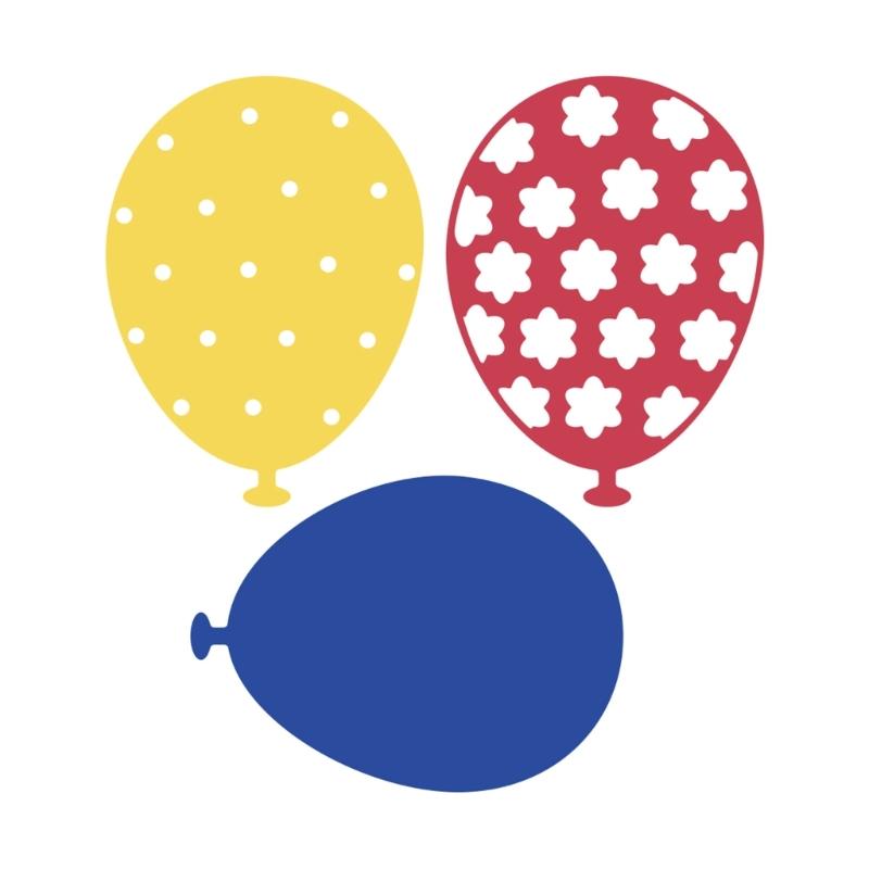 Ballon Vogel Metall Stanzformen DIY Basteln Kohlenstoffstahl Prägeschablone Schablone Scrapbooking für Karte Stanzformen Form