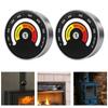 Magnetic Oven Thermometers Pack of 2 for Fireplace Stove and Wood Burner with Large Bimetal Sensor for Accurate Reading