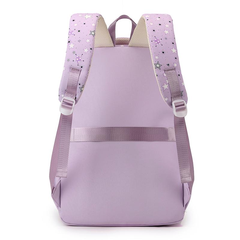 Lightweight Student Schoolbag Stars Print Women's Large Capacity Backpack