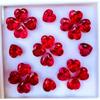 100 Pcs Natural Red Ruby 5 mm Heart Cut Certified Loose Gemstone Lot