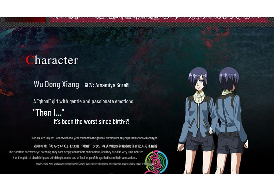 Tokyo Ghoul Kaneki Ken & Touka Kirishima Fan-made Battle Suit School Uniform Cosplay Costume