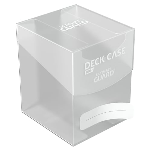 Ultimate Guard 100 Card Deck Case, Clear (UGD010307)