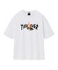 Treasure Burning Car Short Sleeve T-Shirt White