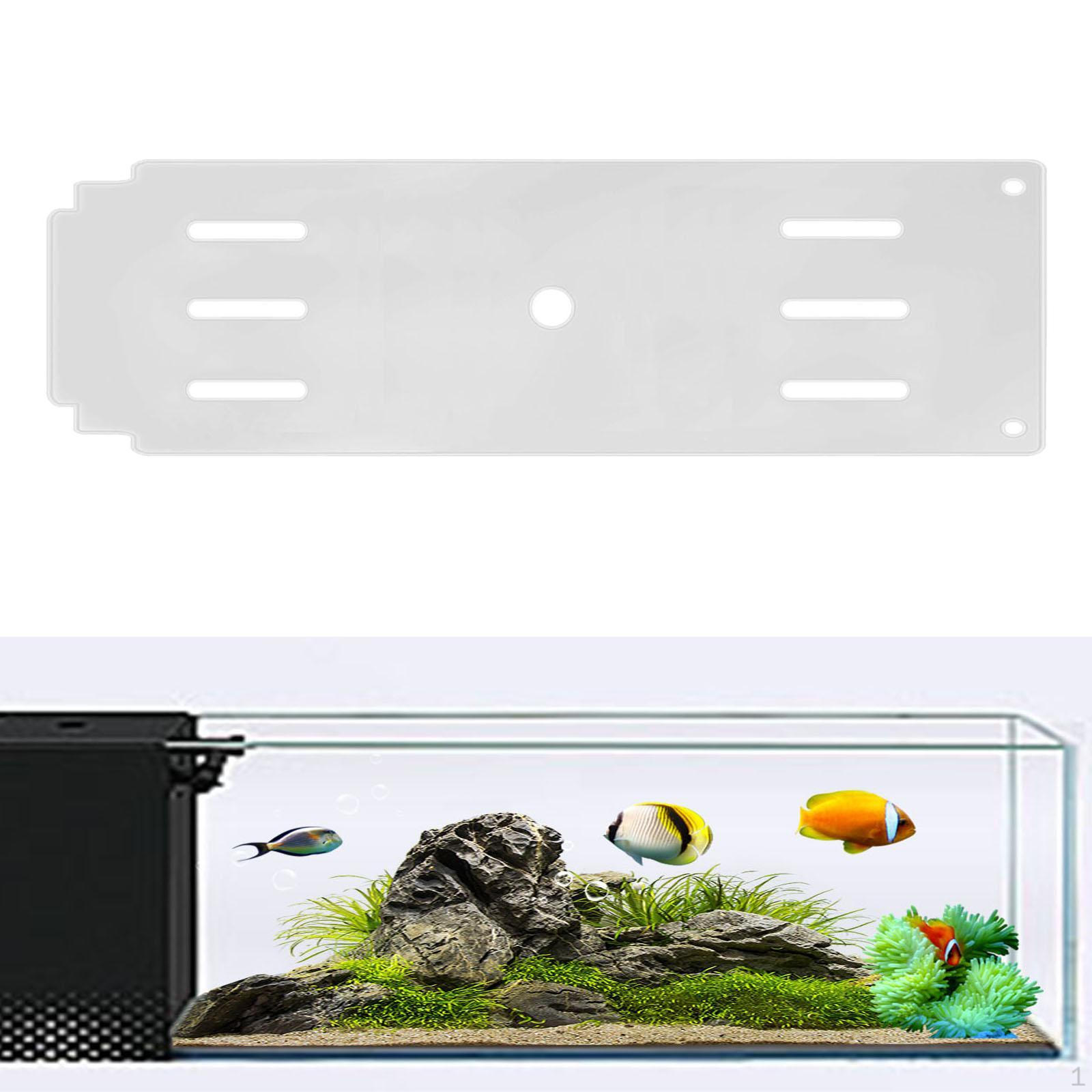 

Tank Lid with Feeding Holes, Anti-Jumping, Acrylic Cover for 50x15cm