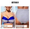 1011 Popular European and American Striped Casual Women's Clothing Navel Sexy Spice Girls Swimsuit Set