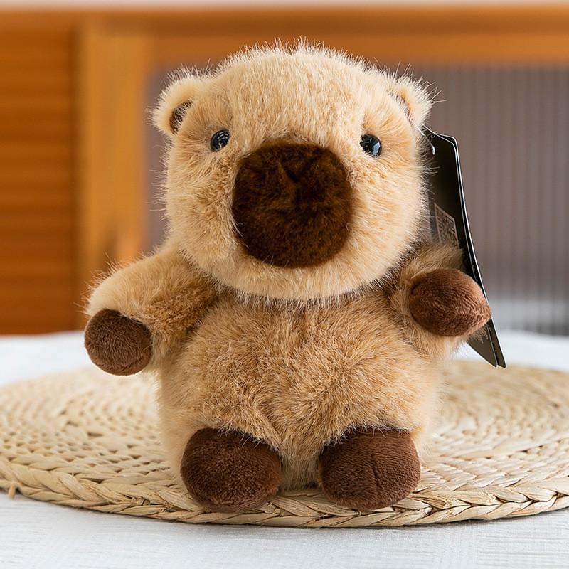 Plush Animal Stress Toy With Pp Cotton Filling For Office Desk Decor And Relaxation