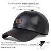 Unisex JAMONT Label Leather Baseball Caps Spring Autumn Outdoor Adjustable Casual Hats Dad Hat Sunscreen Hat