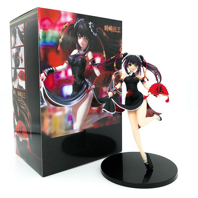 Date A Live Chinese Style Standing Position Pvc Figure Model Toy Boxed Anime Collectible Approximate Height 23.5cm