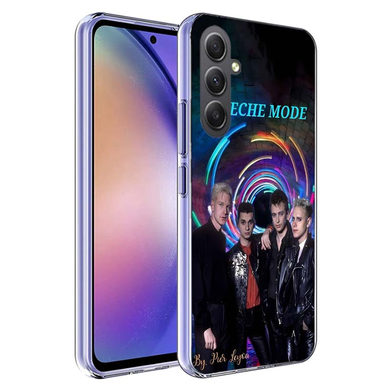 Rock Band Depeches Modes Phone Case for Samsung A17 A37 A57 A07 A16 A26 A36 A56 A06 A02S A12 A22 A32 A52S A04S A14 A24 A34 A54 A