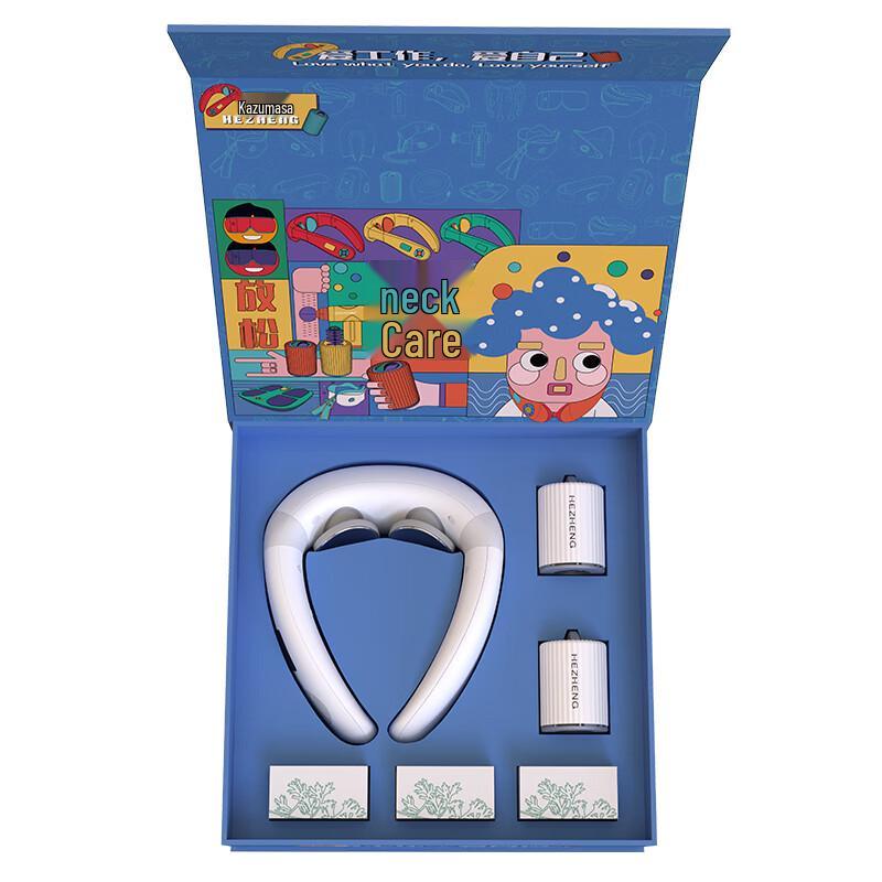 

Hezheng Warm Heart Neck Massager & Moxibustion Kit