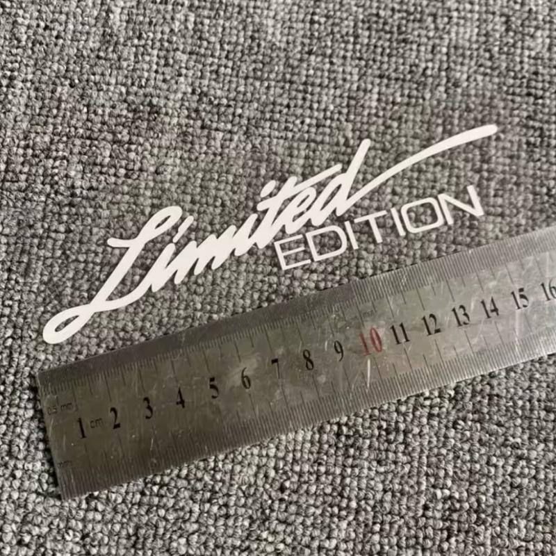 Vinyl Sticker Window Sticker Car-styling 3D LIMITED EDITION Decoration Reflective Laser Decal For Car Accessories