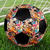 Dragon Ball Indoor Soccer Ball Colorful Machine Stitched PVC Size 5 Team Training Competition Ready Durable High-Bounce Cool Sports Gift